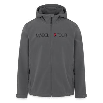 Mädels Tour Herz - Recycelte Männer Softshell-Jacke von Stanley/Stella - Anthrazit - Vorne - AI Model Male 185 light (185cm)