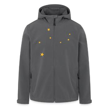Jungfrau Sternbild - Recycelte Männer Softshell-Jacke von Stanley/Stella - Anthrazit - Vorne - AI Model Male 185 light (185cm)
