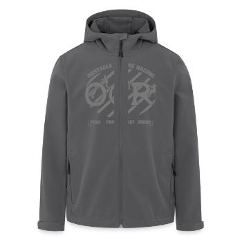 OCR Obstacle Course Racing - Recycelte Männer Softshell-Jacke von Stanley/Stella - Anthrazit - Vorne - AI Model Male 185 light (185cm)