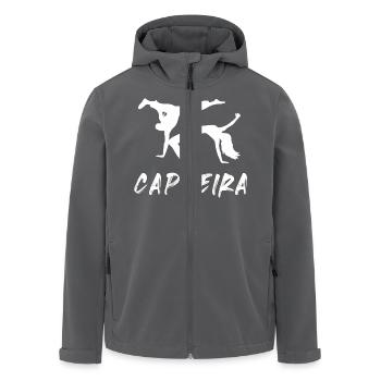 Capoeira - Recycelte Männer Softshell-Jacke von Stanley/Stella - Anthrazit - Vorne - AI Model Male 185 light (185cm)
