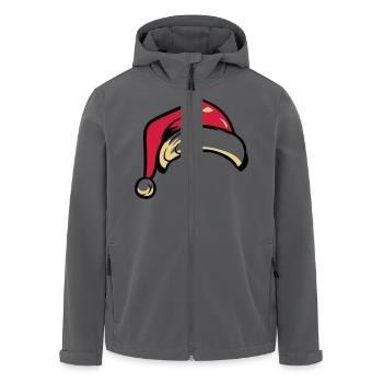weihnachten nikolaus mütze - Recycelte Männer Softshell-Jacke von Stanley/Stella - Anthrazit - Vorne - AI Model Male 185 light (185cm)