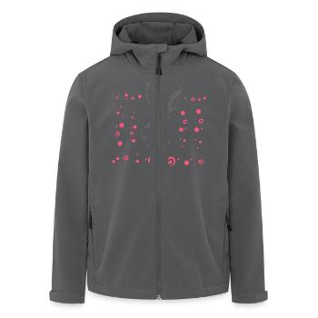 grauer süsser esel - Recycelte Männer Softshell-Jacke von Stanley/Stella - Anthrazit - Vorne - AI Model Male 185 light (185cm)