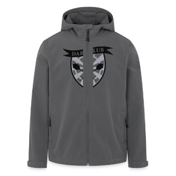 Dart Club 2 - zweifarbig - Recycelte Männer Softshell-Jacke von Stanley/Stella - Anthrazit - Vorne - AI Model Male 185 light (185cm)