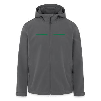 skyline - Recycelte Männer Softshell-Jacke von Stanley/Stella - Anthrazit - Vorne - AI Model Male 185 light (185cm)