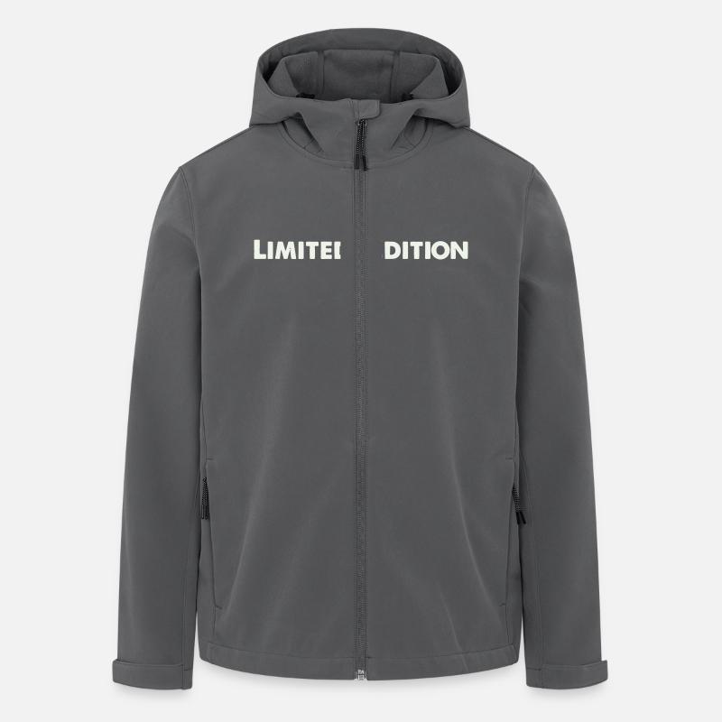 Édition limitée - Veste softshell homme en polyester recyclé Stanley/Stella - charbon