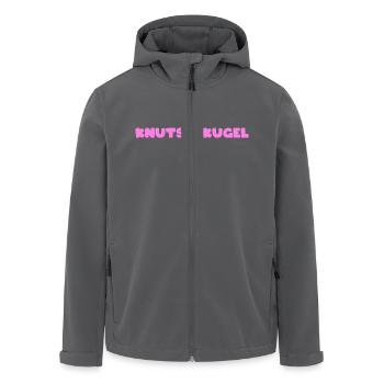 Knutschkugel - Recycelte Männer Softshell-Jacke von Stanley/Stella - Anthrazit - Vorne - AI Model Male 185 light (185cm)