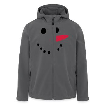 schneemann - Recycelte Männer Softshell-Jacke von Stanley/Stella - Anthrazit - Vorne - AI Model Male 185 light (185cm)