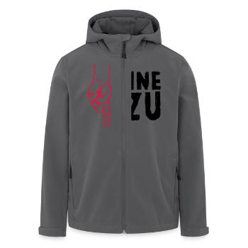 VolleyballFREAK Line ist zu MP - Recycelte Männer Softshell-Jacke von Stanley/Stella - Anthrazit - Vorne - AI Model Male 185 light (185cm)