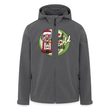 Nostalgie Kaugummiautomat - Recycelte Männer Softshell-Jacke von Stanley/Stella - Anthrazit - Vorne - AI Model Male 185 light (185cm)