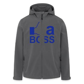 Like a Boss - Recycelte Männer Softshell-Jacke von Stanley/Stella - Anthrazit - Vorne - AI Model Male 185 light (185cm)
