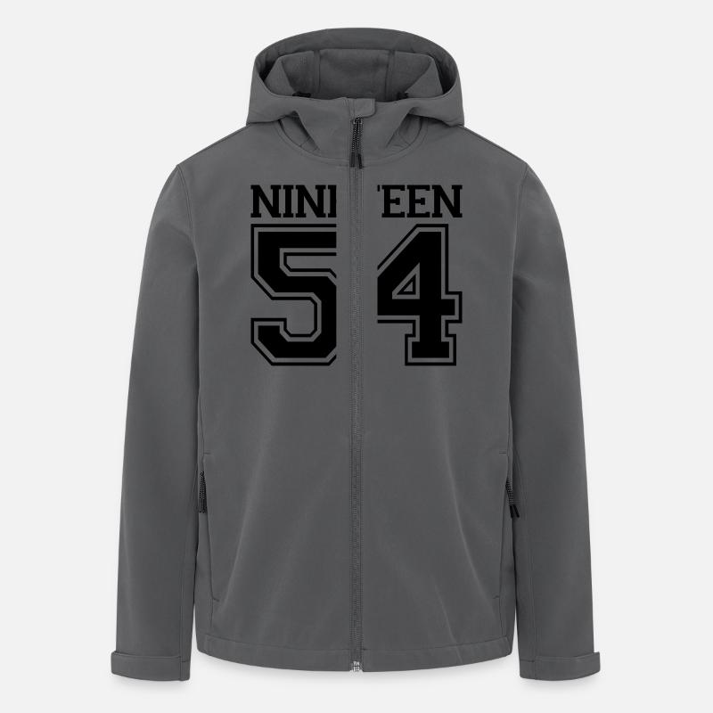 1954 - Recycelte Männer Softshell-Jacke von Stanley/Stella - Anthrazit