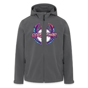 Lloret De Mar Crew Bunt - Recycelte Männer Softshell-Jacke von Stanley/Stella - Anthrazit - Vorne - AI Model Male 185 light (185cm)
