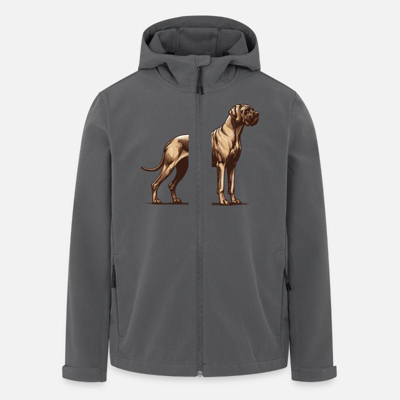 Brasileiro - Recycelte Männer Softshell-Jacke von Stanley/Stella - Anthrazit