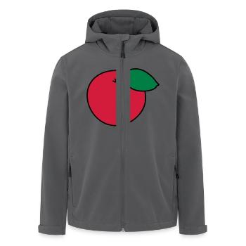 Apfel - Recycelte Männer Softshell-Jacke von Stanley/Stella - Anthrazit - Vorne - AI Model Male 185 light (185cm)