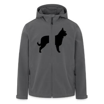 Berger de Picardie - Recycelte Männer Softshell-Jacke von Stanley/Stella - Anthrazit - Vorne - AI Model Male 185 light (185cm)