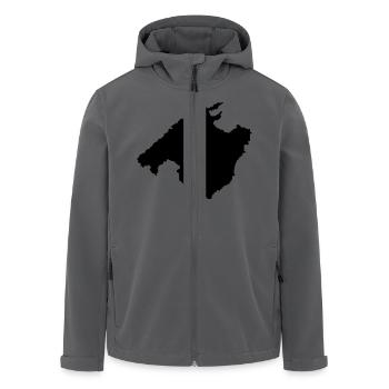 mallorca - Recycelte Männer Softshell-Jacke von Stanley/Stella - Anthrazit - Vorne - AI Model Male 185 light (185cm)