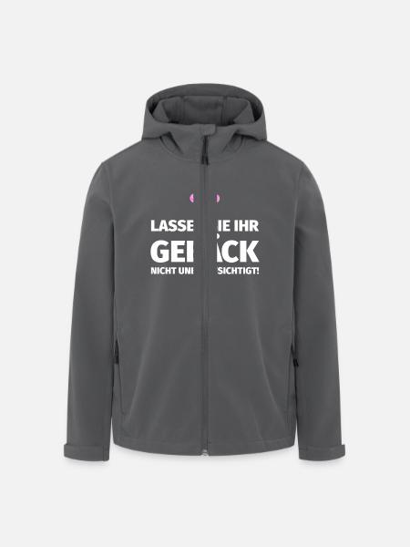 Weihnachten Backen - Recycelte Männer Softshell-Jacke von Stanley/Stella - Anthrazit