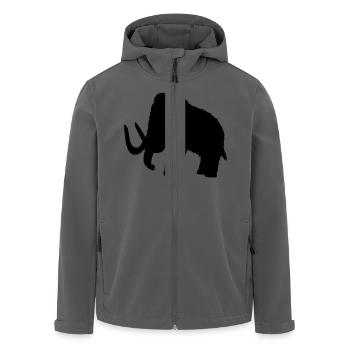 Mammut - Recycelte Männer Softshell-Jacke von Stanley/Stella - Anthrazit - Vorne - AI Model Male 185 light (185cm)