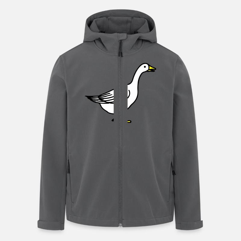 goose - Veste softshell homme en polyester recyclé Stanley/Stella - charbon
