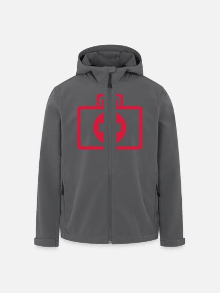 Arzt - Recycelte Männer Softshell-Jacke von Stanley/Stella - Anthrazit