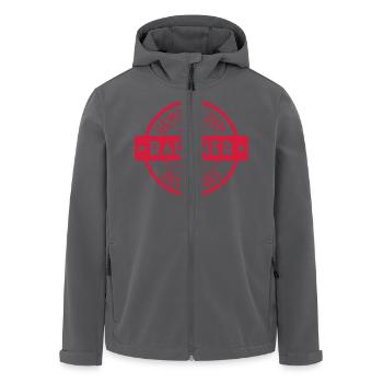 Raucher Raucherin Rauchen Tabak Zigarette Cannabis - Recycelte Männer Softshell-Jacke von Stanley/Stella - Anthrazit - Vorne - AI Model Male 185 light (185cm)