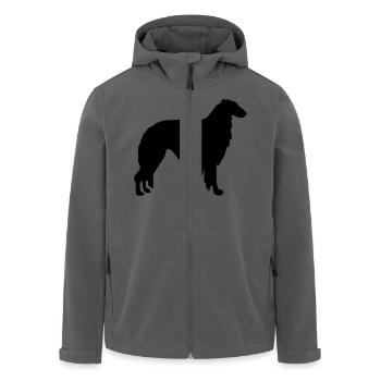 Barsoi - Recycelte Männer Softshell-Jacke von Stanley/Stella - Anthrazit - Vorne - AI Model Male 185 light (185cm)