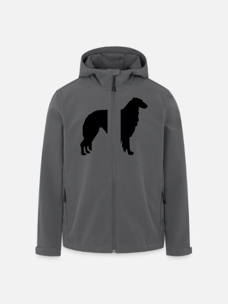 Barsoi - Recycelte Männer Softshell-Jacke von Stanley/Stella - Anthrazit