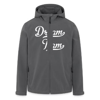 Dream Team - Recycelte Männer Softshell-Jacke von Stanley/Stella - Anthrazit - Vorne - AI Model Male 185 light (185cm)