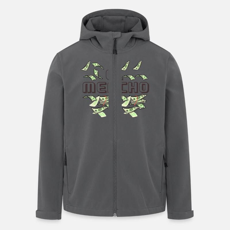 Der el mencho - Recycelte Männer Softshell-Jacke von Stanley/Stella - Anthrazit