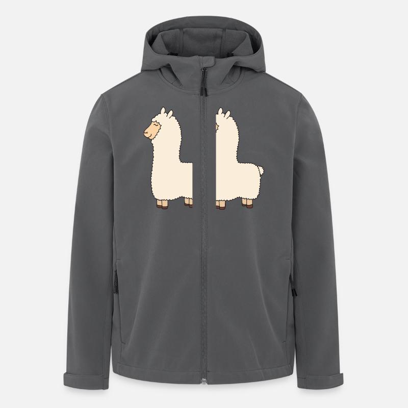 lama doppelpack - Recycelte Männer Softshell-Jacke von Stanley/Stella - Anthrazit