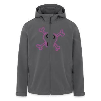 pirat - Recycelte Männer Softshell-Jacke von Stanley/Stella - Anthrazit - Vorne - AI Model Male 185 light (185cm)