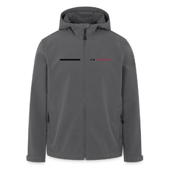 Crew Mitglied Linie - Recycelte Männer Softshell-Jacke von Stanley/Stella - Anthrazit - Vorne - AI Model Male 185 light (185cm)