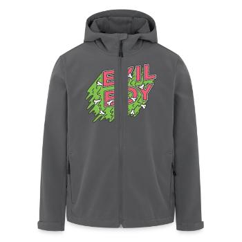 schlechter Junge - Recycelte Männer Softshell-Jacke von Stanley/Stella - Anthrazit - Vorne - AI Model Male 185 light (185cm)