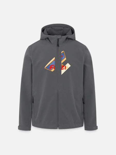 IT Fuzzi - Recycelte Männer Softshell-Jacke von Stanley/Stella - Anthrazit