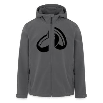 Eheringe - Recycelte Männer Softshell-Jacke von Stanley/Stella - Anthrazit - Vorne - AI Model Male 185 light (185cm)