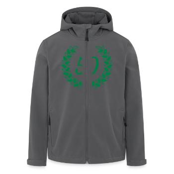 Kranz Geburtstag - Recycelte Männer Softshell-Jacke von Stanley/Stella - Anthrazit - Vorne - AI Model Male 185 light (185cm)