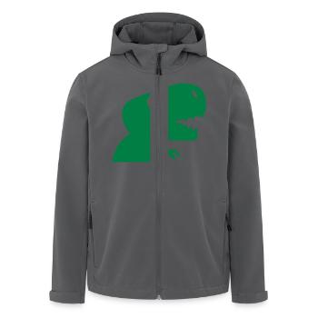 T-Rex - Recycelte Männer Softshell-Jacke von Stanley/Stella - Anthrazit - Vorne - AI Model Male 185 light (185cm)