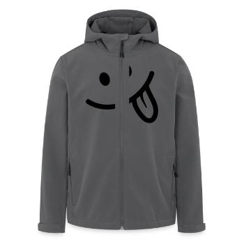 Smile - Recycelte Männer Softshell-Jacke von Stanley/Stella - Anthrazit - Vorne - AI Model Male 185 light (185cm)