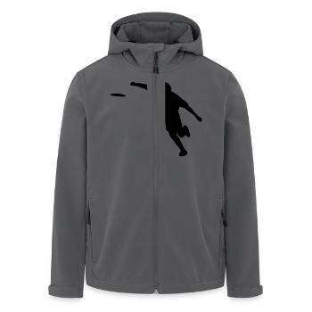 discgolf - Recycelte Männer Softshell-Jacke von Stanley/Stella - Anthrazit - Vorne - AI Model Male 185 light (185cm)