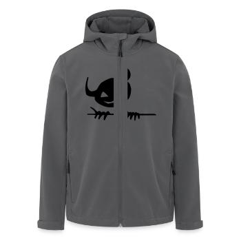 Teufelchen - Recycelte Männer Softshell-Jacke von Stanley/Stella - Anthrazit - Vorne - AI Model Male 185 light (185cm)