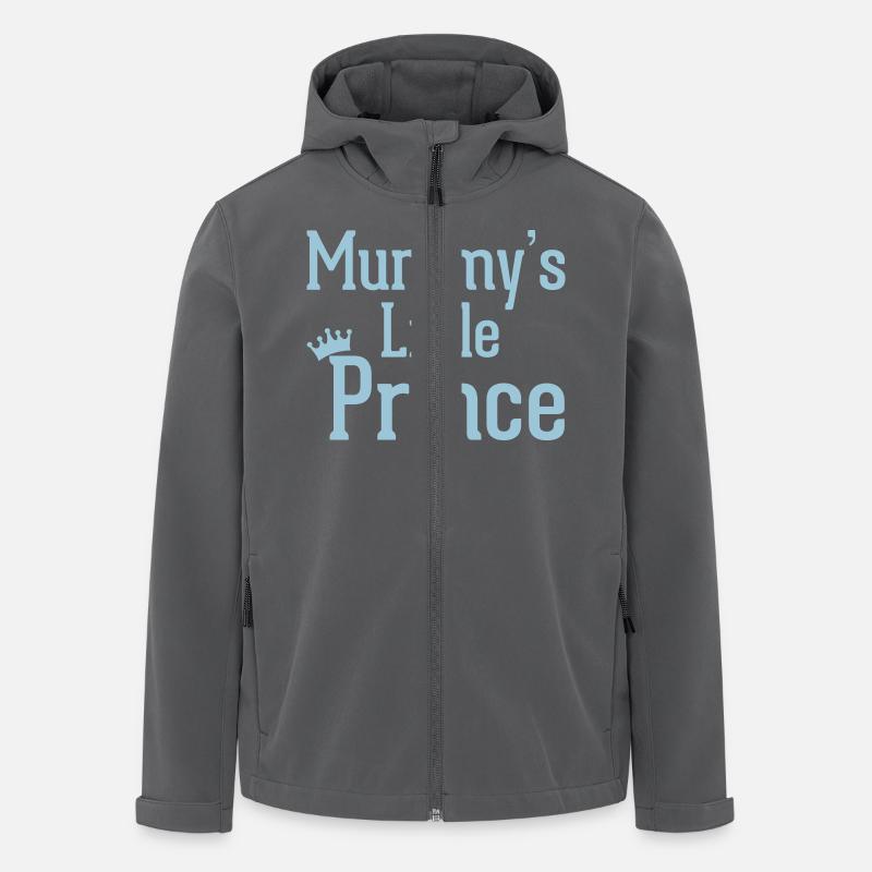 Mummy's Prince - Men’s Recycled Softshell Jacket by Stanley/Stella - anthracite