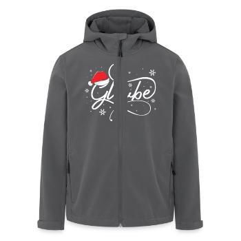 Weihnachten Glaube Jesus Weihnachtszeit - Recycelte Männer Softshell-Jacke von Stanley/Stella - Anthrazit - Vorne - AI Model Male 185 light (185cm)