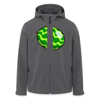 Melone - Recycelte Männer Softshell-Jacke von Stanley/Stella - Anthrazit - Vorne - AI Model Male 185 light (185cm)