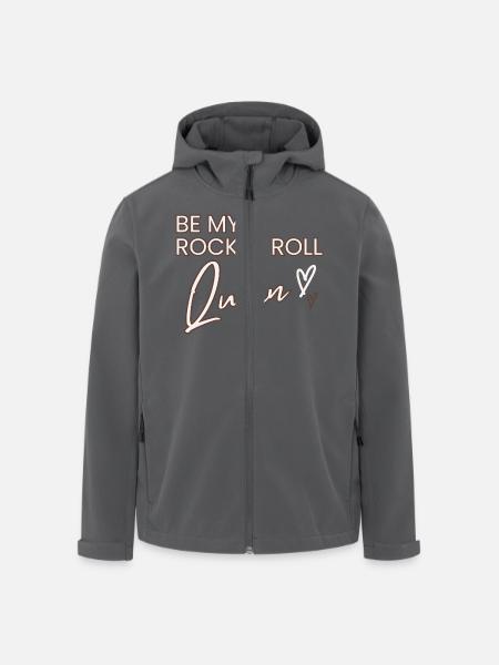 Rock n Roll Queen - cooler Spruch Valentinstag - Recycelte Männer Softshell-Jacke von Stanley/Stella - Anthrazit