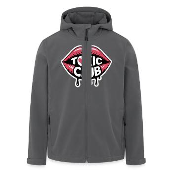 GIFTIGES T-SHIRT - Recycelte Männer Softshell-Jacke von Stanley/Stella - Anthrazit - Vorne - AI Model Male 185 light (185cm)