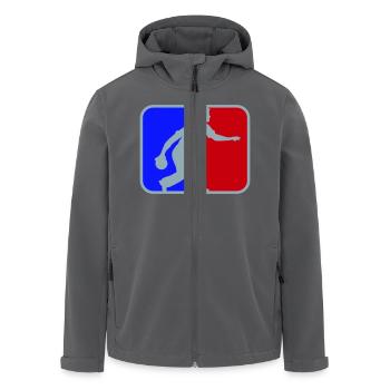 Kegel Liga - Recycelte Männer Softshell-Jacke von Stanley/Stella - Anthrazit - Vorne - AI Model Male 185 light (185cm)