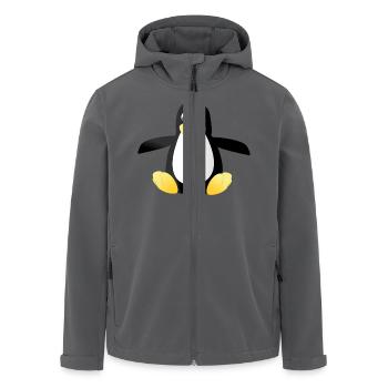 penguin202 - Recycelte Männer Softshell-Jacke von Stanley/Stella - Anthrazit - Vorne - AI Model Male 185 light (185cm)