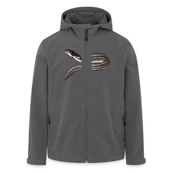Aal Angler - Recycelte Männer Softshell-Jacke von Stanley/Stella - Anthrazit - Vorne - AI Model Male 185 light (185cm)