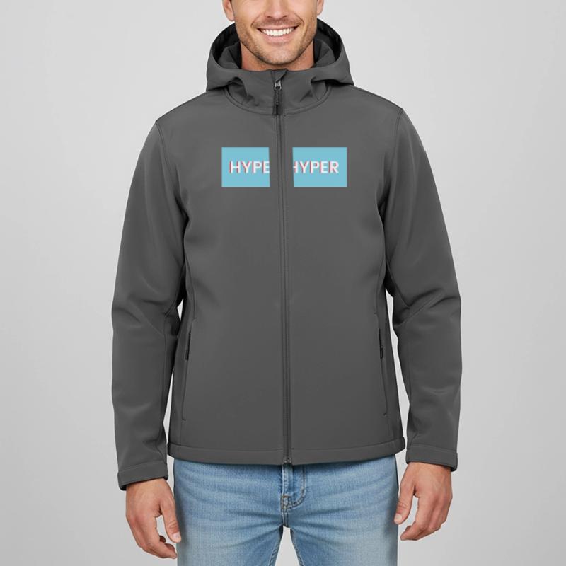 HYPER HYPER pixel Men’s Recycled Softshell Jacket Discoverer by Stanley/Stella