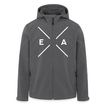 TEAM - Recycelte Männer Softshell-Jacke von Stanley/Stella - Anthrazit - Vorne - AI Model Male 185 light (185cm)